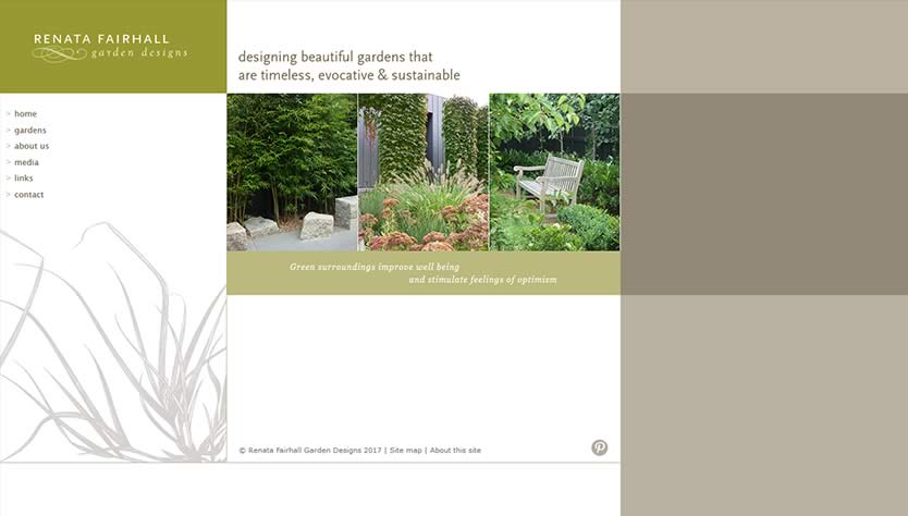 Website for Renata Fairhall Garden Designs