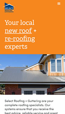 Select Roofing + Guttering