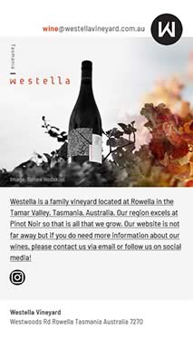 Westella Vineyard mobile optimisation